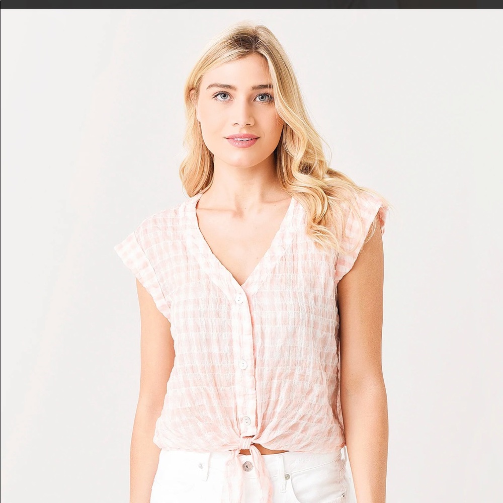 Bella Dalh tie front top